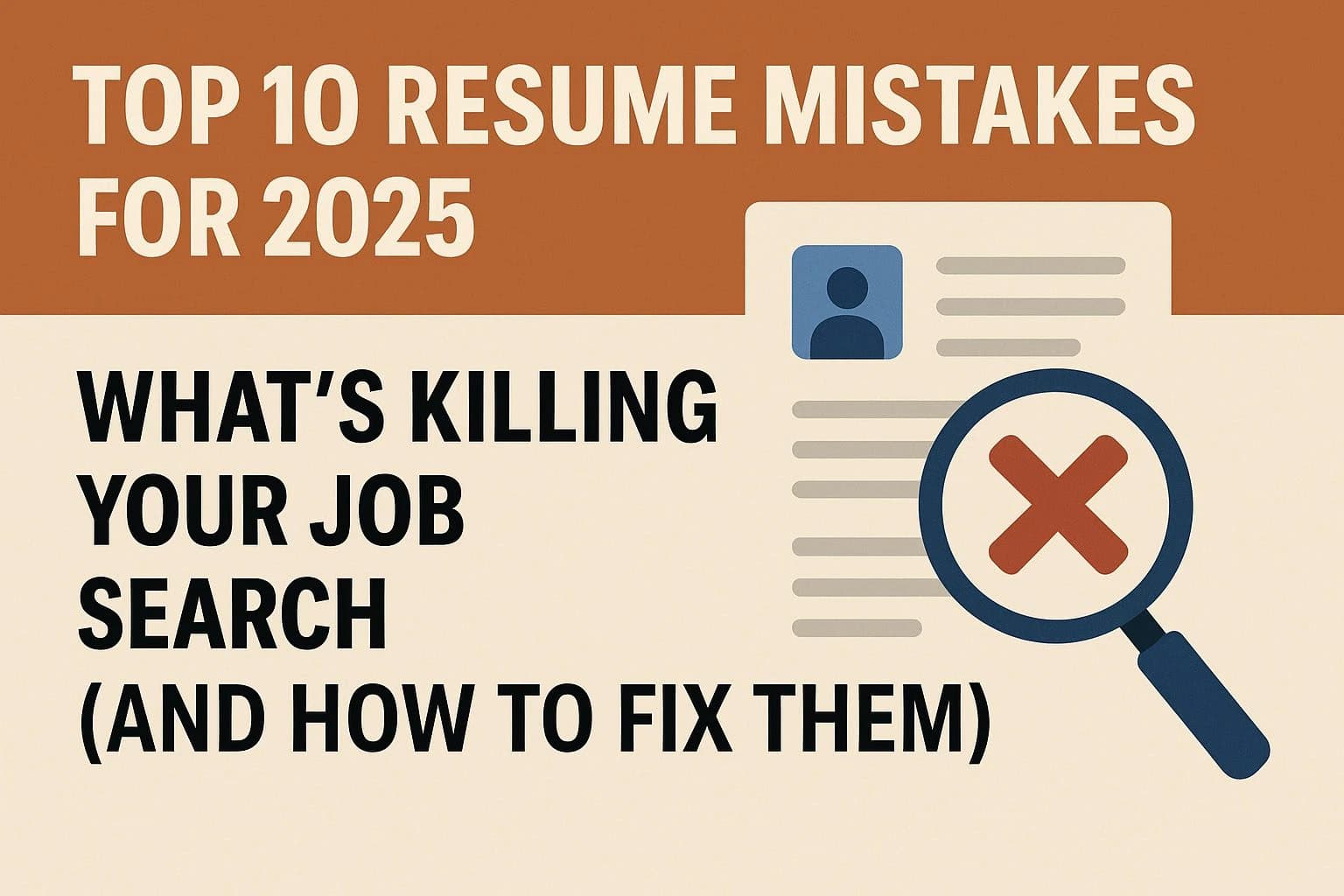 10 Resume Mistakes That Are Killing Your Job Chances